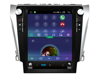 WITSON multimedia player mobil layar vertikal, pemutar multimedia mobil GPS otomatis untuk Toyota Camry 7 XV50 55 2011-2014