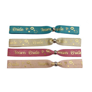 Bracelet <span class=keywords><strong>de</strong></span> <span class=keywords><strong>luxe</strong></span> en satin tissé extensible avec fermoir en plastique pour événements d'Halloween - Product Image 1