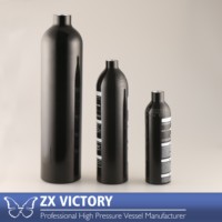 ZX 10ci 13ci 22ci 26ci 30ci 48ci Réservoir de Paintball 3000psi HPA Cylindre CO2 PCP Airsoft Pin Valve TPED/TUV/ISO Aluminium