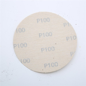 Disco Abrasivo in Allumina Bianca 125 mm 5 Pollici con <span class=keywords><strong>Velcro</strong></span> Grana 100 <span class=keywords><strong>per</strong></span> <span class=keywords><strong>Levigatrice</strong></span> Roto-Orbitale - Product Image 5