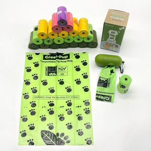 Wholesale Printed Eco Friendly Dog Poop Bags Biodegradable Custom - Product Image 1