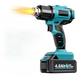 Pistola de calor de 21V a batería, 5 en 1, con temperatura ajustable, herramienta de soldadura portátil para reparaciones de bricolaje. - Product Image 1