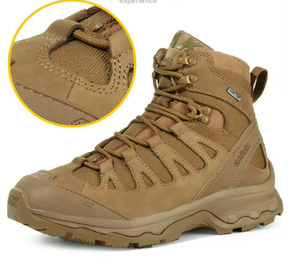 TSB1 Brown Black Green AK Aeisk Stock Customized High Quality <b>Hiking</b> Camping Walking Running Hunting Ankle <b>Boots</b> Durable Shoes - Product Image 4