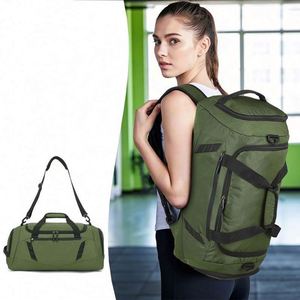 <b>40L</b> Large-Capacity Gym Travel Sports Workout Duffle Bag With Shoes Compartment for Men Women Durable Weekender <b>Backpack</b> - Product Image 1