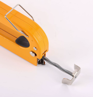Kit agrafeuse 3-en-1 avec agrafes et extracteur, pistolet à clous manuel robuste, vente en gros usine