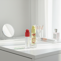 Vente en gros de gloss à lèvres de haute qualité, tubes à gloss transparents professionnels vides avec logo personnalisé pour l'emballage de baume à lèvres, d'huile à lèvres et de cosmétiques
