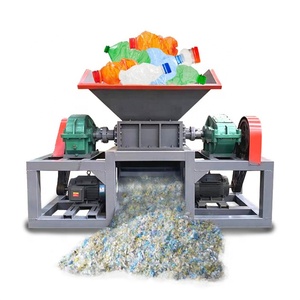 Pipe Barrel Bottle Film Disk Plastic Shredder Recycling Machine