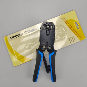 <span class=keywords><strong>Pince</strong></span> <span class=keywords><strong>à</strong></span> <span class=keywords><strong>sertir</strong></span> Peaktop RJ11 RJ12 <span class=keywords><strong>RJ45</strong></span> RJ50 avec fonctions de coupe et de dénudage pour câbles réseau LAN 6P 8P 10P 6P 4P - Product Image 5