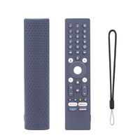 Housse de protection en silicone pour télécommande vocale sans fil 4K TV Home Hotel, compatible avec la télécommande JVC RM-c3295