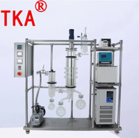 Equipo de Destilación Molecular de Alto Vacío con Condensador de Dos Etapas, Alimentación Continua y Estructura Horizontal para Aceites Esenciales