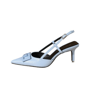 Nuovi Sandali Donna Primavera 2026 con <span class=keywords><strong>Tacco</strong></span> a Spillo in Pizzo 6-8cm, Slingback Monofascia, Punta Affusolata, Effetto Snellente, Moda - Product Image 5