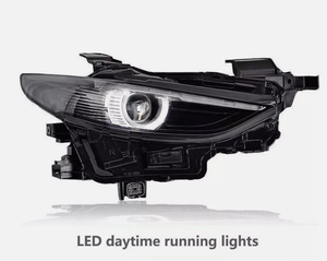 Koauto Không Thấm Nước Đèn Pha Ngày Đèn Đầu Đèn Phía Trước Ánh Sáng Phía Trước Đèn Đèn Pha LED Cho <span class=keywords><strong>Mazda</strong></span> <span class=keywords><strong>3</strong></span> 2019 2020 2021 2022 2023 - Product Image 3