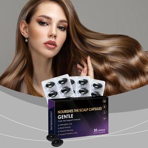 Capsules de croissance capillaire de qualité supérieure en gros pour OEM, supplément naturel à base de plantes pour la <span class=keywords><strong>repousse</strong></span> des <span class=keywords><strong>cheveux</strong></span>, anti-amincissement, renforcement et nutrition des <span class=keywords><strong>cheveux</strong></span> - Product Image 3