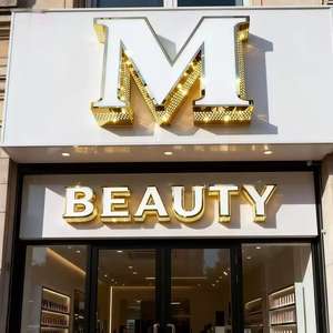 Custom 3D LED Advertising Sign Board Outdoor <b>Wall</b> Mounted Commercial Acrylic Illuminated <b>Signage</b> Letter for Business - Product Image 2