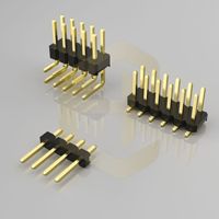 Connecteur pour appareils électroménagers intelligents, pas de broches 2,54 mm, PZ254-1-06-W-2.5, mâle, simple rangée, angle droit 90 degrés, nylon, IP20