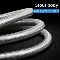 Cable de Alimentación ATAUDIO HIFI de Seis Núcleos para DIY, Conexión Coaxial para Micrófono y Monitor, Cable a Granel