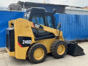 Cargadora de Dirección Deslizante CAT 246D Usada, Caterpillar Original, Bien Mantenida, Alta Eficiencia Operativa, Maquinaria de Construcción - Product Image 1