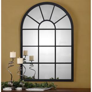 <span class=keywords><strong>Espejo</strong></span> decorativo de pared enmarcado decoración del hogar MDF <span class=keywords><strong>espejo</strong></span> de <span class=keywords><strong>ventana</strong></span> grande para sala de estar <span class=keywords><strong>espejo</strong></span> de pared arqueado de partición francesa - Product Image 6