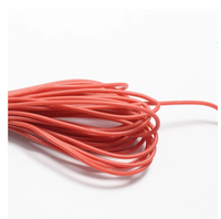 Fil de puissance automobile flexible en cuivre étamé isolé au silicone 22AWG, résistant aux températures de -60 à 200°C, 600V, IP44, RoHS