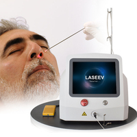 Appareil de chirurgie ORL à diode laser 980 nm 1470 nm mini-invasif, fibre nue, traitement de l'oreille, du nez et des sinus