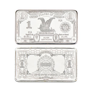 Custom US Dollar Sliver Bar lingotti argento migliore moneta regalo promozionale collezione di monete Commemorative regali - Product Image 2