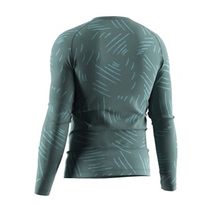 High Quality Sports Fitness Clothes Gym Wear Custom Team Sport T-<b>Shirt</b> Jersey Orange <b>Compression</b> <b>Shirts</b> Long Sleeves for Men - Product Image 4