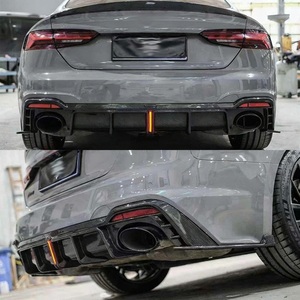 Kit Carrozzeria in Fibra di Carbonio per Auto: Diffusore Posteriore, Splitter Anteriori, Minigonne Laterali per <span class=keywords><strong>Audi</strong></span> <span class=keywords><strong>A5</strong></span> S5 RS5 B9.5 2021 2022 2023 2024 2025 - Product Image 5