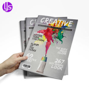 A todo Color de impresión personalizada precio barato papel mate de ultramar A3 A5 de moda a revista de arte de impresión - Product Image 6