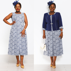 Vestido Elegante y Sencillo, Vestido de Iglesia, Traje de Talla Grande para Mujer, Conjuntos de Ropa para Mujer, Vestidos de Mujer Turcos - Product Image 1