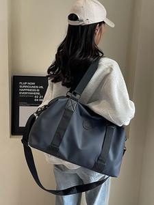 Пользовательские логотип PU кожаные сумки водонепроницаемые вещевые сумки для мужчин и женщин - Product Image 5