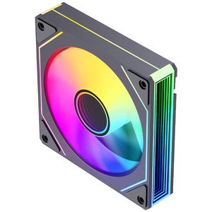 Ventilateur de boîtier PC SNOWMAN LK120 ARGB 800-1600RPM avec effet miroir infini, dissipateur rapide, effet attrayant, ventilateur Vulture 5V en aluminium de 120mm - Product Image 4