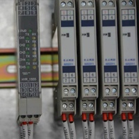 Current Voltage Signal Isolator Grey ABS IP55 Din Rail Mounting Enclosure Industrial Analog Transmitter