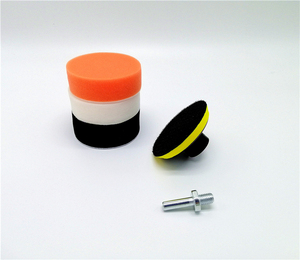 2019 Venta caliente 8 de 3 pulgadas de espuma de polaco kits de <span class=keywords><strong>pastillas</strong></span> esponja pulido pad polaco <span class=keywords><strong>para</strong></span> coche - Product Image 4
