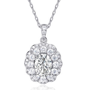 कीरिन कस्टम 0.1ct ph vs1 missanite आकर्षण रोडियम महिला के लिए मोइससानाइट पेटेन्ट - Product Image 1