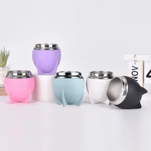 Vaso Térmico Portátil de 280 ml, Doble Pared, Aislado, de Acero Inoxidable, para Café, <span class=keywords><strong>Yerba</strong></span> <span class=keywords><strong>Mate</strong></span> y Bebidas Frías - Product Image 4