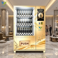 Distributeur automatique intelligent de vin et de champagne réfrigéré VFRESH 24H sans personnel avec écran tactile pour hôtel