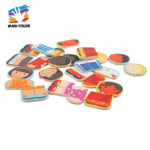 <span class=keywords><strong>Puzzle</strong></span> <span class=keywords><strong>3D</strong></span> en bois personnalisé pour enfants, parties du corps humain, maternelle, 2020, W14D116 - Product Image 4