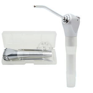 Dental Chair Unit Triple <strong>Syringe</strong> Handpiece Stainless Steel <strong>3</strong> Way Air Water Spray +2 Nozzles <strong>Tips</strong> Tubes Dentist Tool - Product Image 1