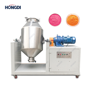 Mezclador de Doble Cono de Acero Inoxidable de 30 kg con Motor AC y Gabinete de Control - Solución Compacta para Mezcla de Productos Químicos Industriales - Product Image 1