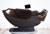 Fauteuil de massage électrique à commande vocale IA, avec airbag, Bluetooth et musique, pour relaxation et massage des jambes séparées, vente en gros OEM ODM