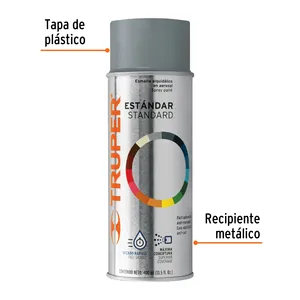 Master con 48 unità di vernice Spray, grigio acciaio, lattina sottile, 400 ml - Product Image 2