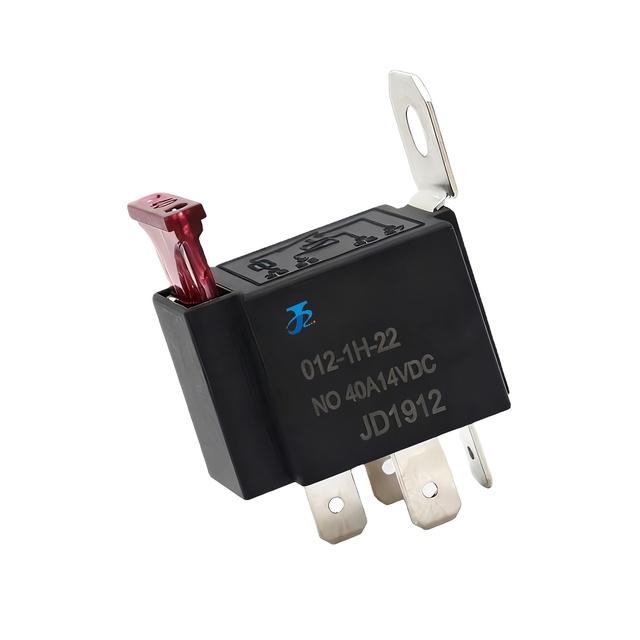 Heavy Duty 40A 30A 12V/24V Auto Electrical Relay Switch Kit 4Pin/5Pin with Metal Bracket Fuse and Wire Harness Automotive Relay