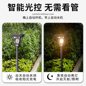 Lámpara Solar de Jardín 5.5W con Filamento de Tungsteno, Impermeable, para Pared Exterior y Césped - Product Image 4