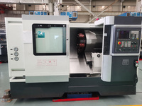 Tour CNC à lit incliné vertical Fanuc DL DT40H avec broche simple, outils motorisés 3 axes, capacité moyenne