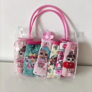 <span class=keywords><strong>Mutandine</strong></span> triangolari da <span class=keywords><strong>bambina</strong></span> in cotone a cartoni animati con 6 confezioni per bambine taglie 3T-12T - Product Image 3