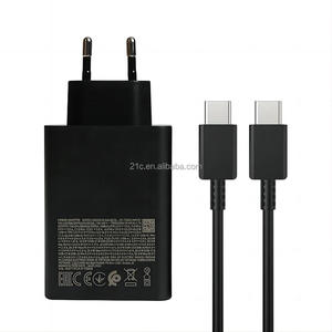 EP-T6530 prise ue 65W double câble de charge PD + USB adapté au <span class=keywords><strong>chargeur</strong></span> et au câble d'origine standard européen 65W 2- Set EU pour <span class=keywords><strong>Samsung</strong></span> - Product Image 2