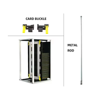 Leenol ESD Magazine Rack AntiStatic Quick Adjust Rack for SMT |   Rack de stockage pour cartes de circuits imprimés (PCB) SMT ESD | Usine OEM ODM |   CE Rohs