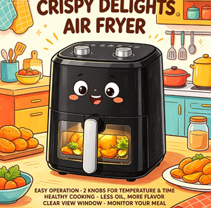 <span class=keywords><strong>Freidora</strong></span> de Aire <span class=keywords><strong>Cecotec</strong></span> sin Aceite de Acero Inoxidable 6.5L Window 6500 1700W PerfectCook Tech 12 Programas Pantalla Táctil Temperatura 80-200C - Product Image 4