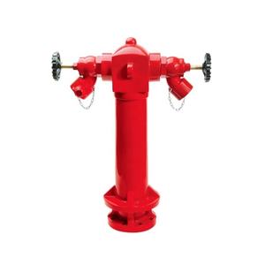 Material de latón de Color rojo, alta calidad, <span class=keywords><strong>4</strong></span> pulgadas de entrada y 2 1/2 de salida, Pilar bidireccional, <span class=keywords><strong>Hydrant</strong></span> - Product Image 4