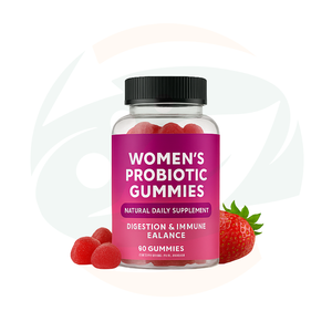 Gomme Probiotiche Personalizzate per Donne Adulte per Equilibrio Ormonale, Supporto Vitamine e Bilanciamento del PH, Gestione dell'Energia - Product Image 1